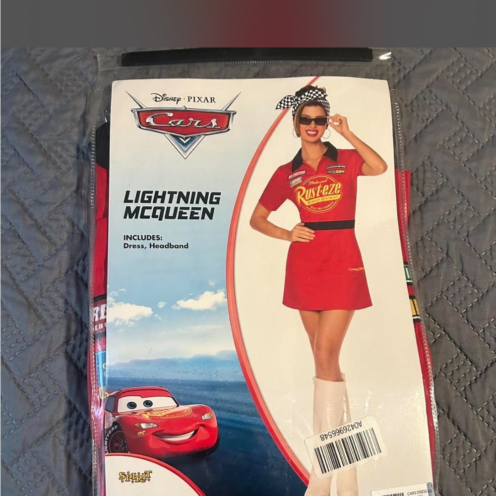 Women’s lightning McQueen Dress set - Picture 3 of 4